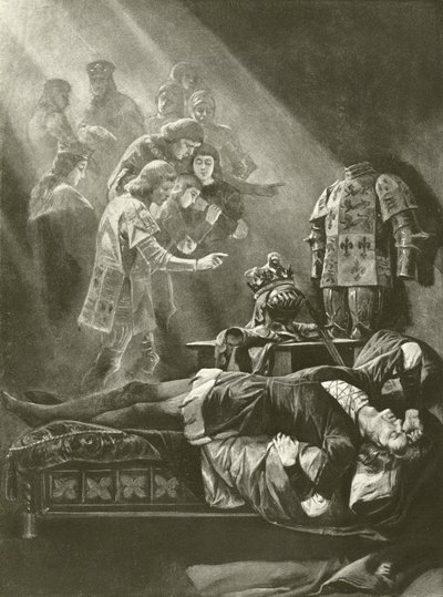 Roi Richard III. Acte V, Scène III - Felix Octavius Carr Darley