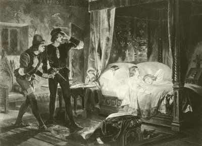 Richard III. Acte IV-Scène III - Felix Octavius Carr Darley