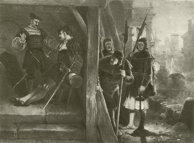 Beaucoup de bruit pour rien. Acte III-Scène III - Felix Octavius Carr Darley