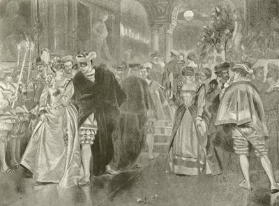 Beaucoup de bruit pour rien. Acte II, Scène I - Felix Octavius Carr Darley