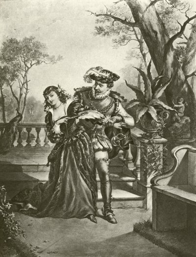 Beaucoup de bruit pour rien. Acte V-Scène II - Felix Octavius Carr Darley