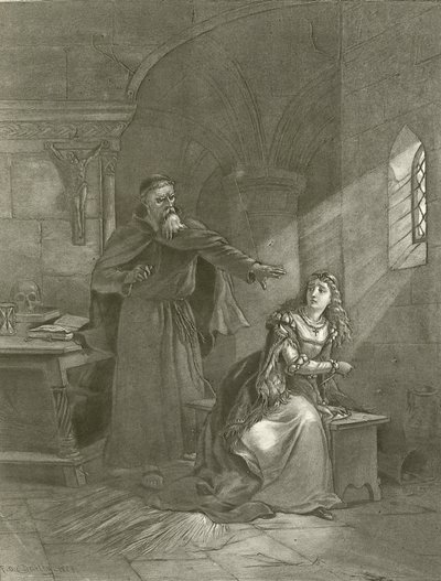 Roméo et Juliette. Acte V, Scène III - Felix Octavius Carr Darley