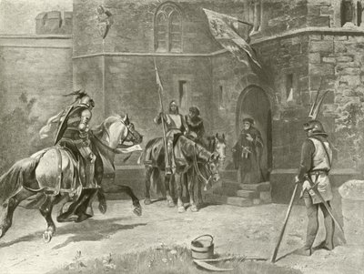 Deuxième partie du Roi Henri IV. Acte I, Scène I - Felix Octavius Carr Darley
