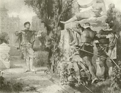 La Nuit des Rois. Acte I, Scène V - Felix Octavius Carr Darley