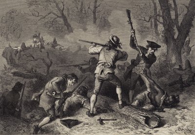 Conflit avec les Indiens sur les frontières sud-ouest - Felix Octavius Carr after Darley