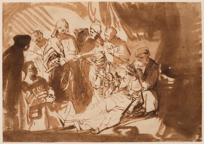 Christus und die Tochter des Jairus - Ferdinand Bol