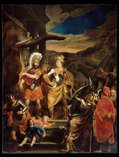 Fabritius und Pyrrhus - Ferdinand Bol
