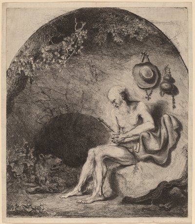 Saint Jérôme dans la grotte - Ferdinand Bol