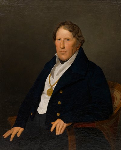 Le capitaine de navire Mathias Feldmüller - Ferdinand Georg Waldmüller