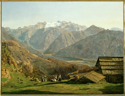 Lac Gosau - Ferdinand Georg Waldmuller