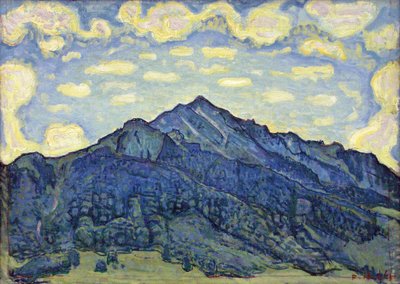Paysage dans les Alpes suisses - Ferdinand Hodler