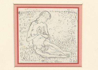 Étude pour Le Réveil (Le Jour) - Ferdinand Hodler