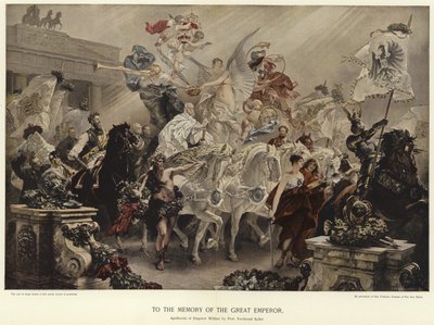 À la mémoire du Grand Empereur - Ferdinand Keller