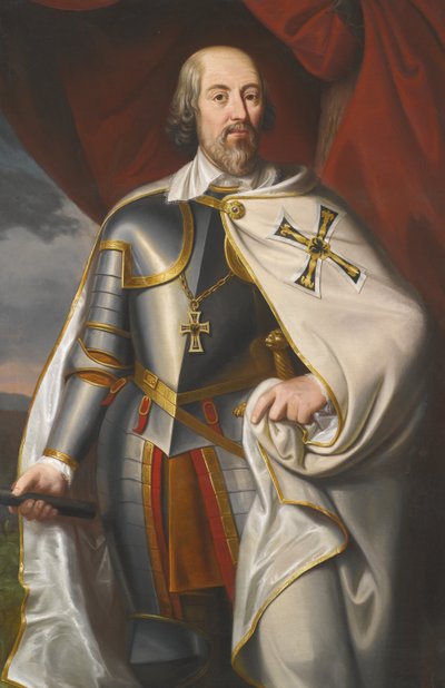 Portrait de Heinrich Walpot von Bassenheim, milieu du 19ème siècle - Ferdinand Müller