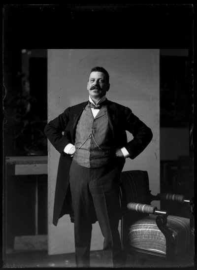 Portrait de Charles Wittgenstein (1847-1913) - Ferdinand Schmutzer
