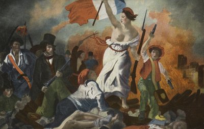 La Liberté Guidant le Peuple - Ferdinand Victor Eugene Delacroix