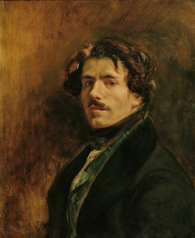 Autoportrait, vers 1837 - Ferdinand Victor Eugene Delacroix