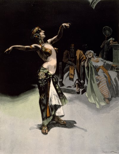 Reznicek / Salome / Grafik 1906 - Ferdinand von Reznicek