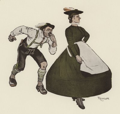 Schuhplattler - Ferdinand von Reznicek