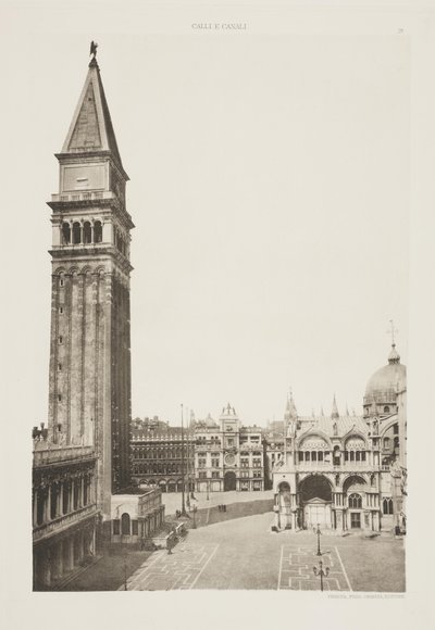 Campanile de la basilique Saint-Marc - Ferdinando Ongania