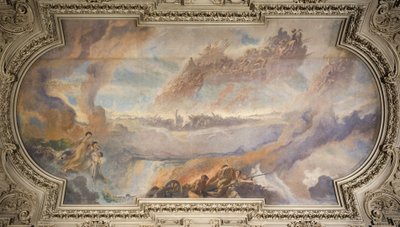 La Révolution française (plafond central), entre 1906 et 1911 - Fernand Cormon