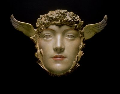 Un masque, vers 1897 - Fernand Khnopff