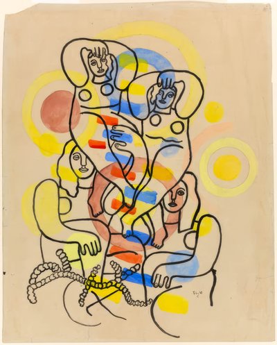 acrobates - Fernand Leger