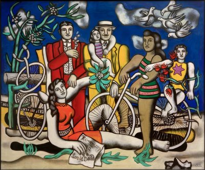 Le loisir – Hommage à Louis David - Fernand Leger