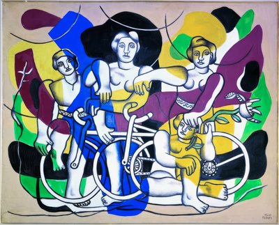 Les cyclistes - Fernand Leger