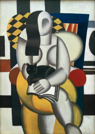 Femme avec chat - Fernand Leger