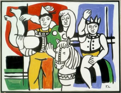 Die Akrobaten von Fernand Leger