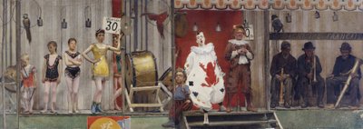 Grimaces et misère - Les Saltimbanques, en 1888 - Fernand Pelez