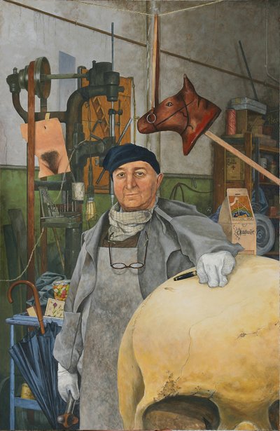 Humaniste dans son atelier - Fernando Aznar Cenamor
