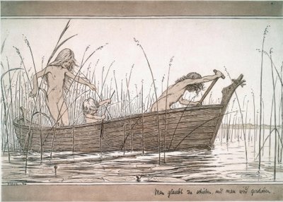 On croit pousser, et on est poussé - Fidus