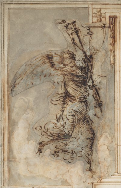 Un ange portant une torche - Filippino Lippi