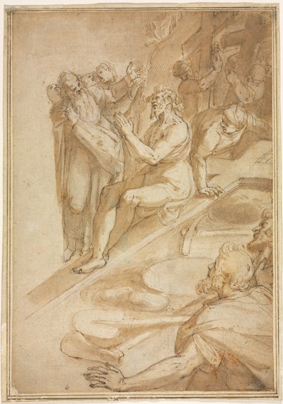 La Vérification de la Vraie Croix, vers 1590 - Filippo Bellini