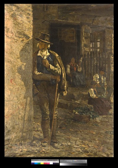 Famille paysanne dans la région de la Vénétie - Filippo Carcano