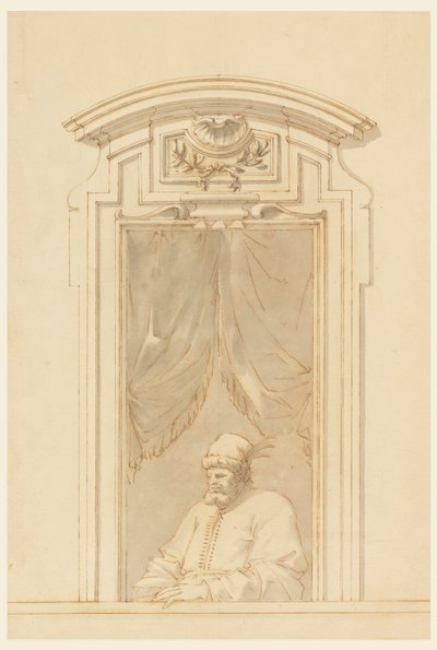 Vitrine et moitié d