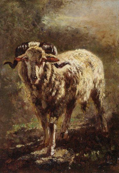 Chèvre - Filippo Palizzi