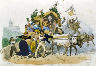 Les Napolitains reviennent joyeusement de l