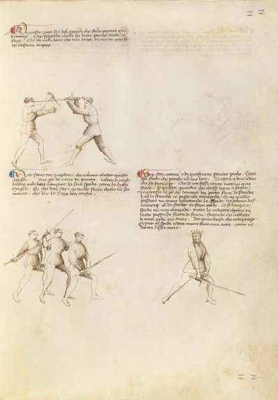 Combat avec la dague et l
