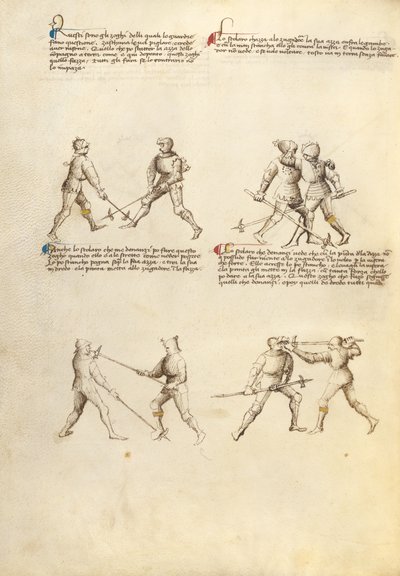 Combat avec Pollaxe - Fiore Furlan dei Liberi da Premariacco