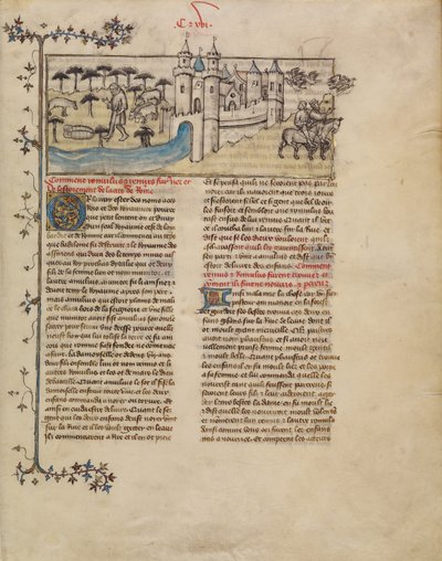 Romulus et Remus - First Master of the Bible historiale of Jean de Berry