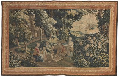 Tapisserie pastorale flamande, début du 18e siècle (textile) - Flemish School
