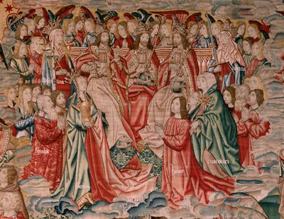Le Christ monte au ciel et l