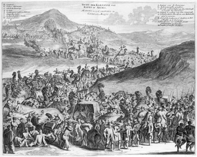 Caravane du Hajj du Caire à La Mecque, de Description de l