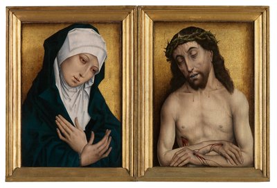 Mater Dolorosa et Homme de Douleurs - Flemish School