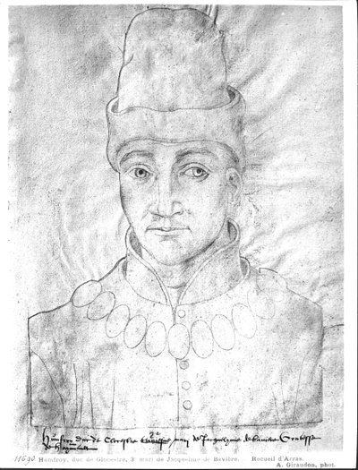 Ms 266 f.37 Portrait de Humphrey d