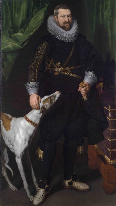 Portrait of Charles-Alexandre de Croÿ - Flemish School