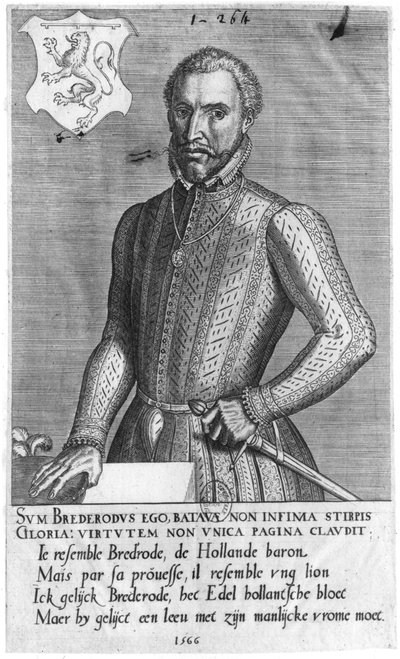 Portrait du Comte Henri de Brederode (1531-68) 1566 - Flemish School